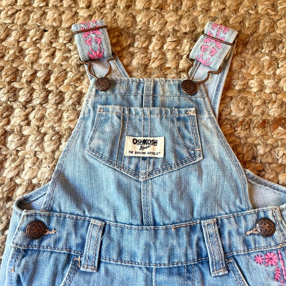 🌸 oshkosh B’gosh shortalls - Picture 3 of 9